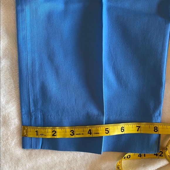 Talbots woman’s sky Blue cropped Pants sz 16w CURVY - Picture 9 of 10